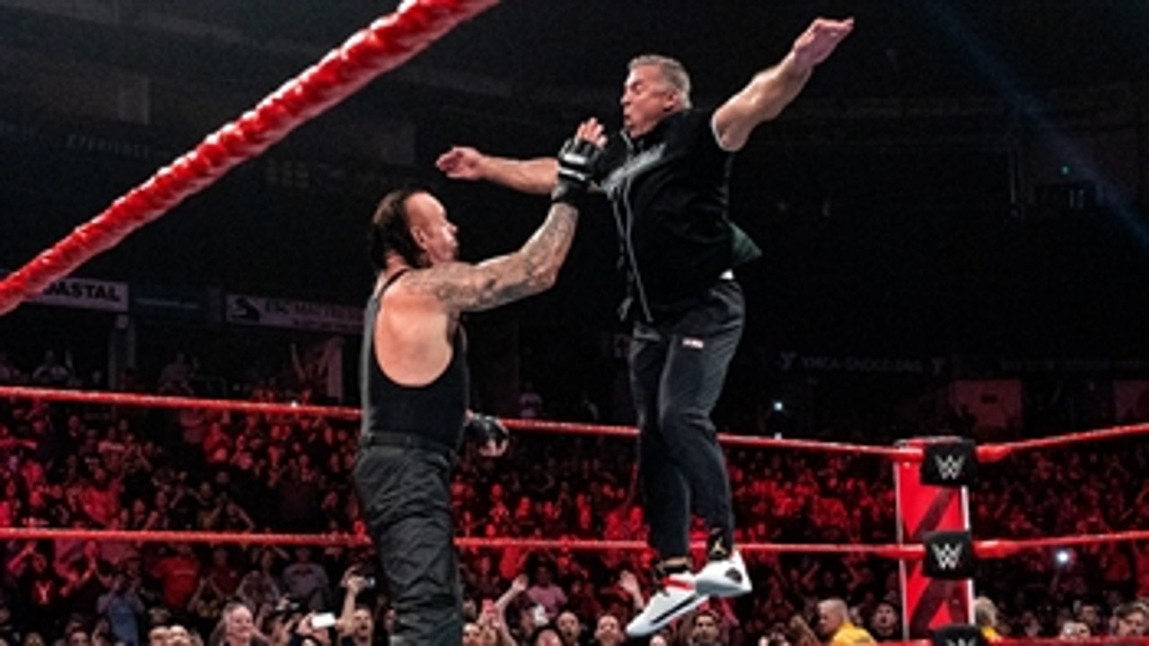 The Undertaker returns to catch Shane McMahon in a Coast to Coast Raw June 24 2019